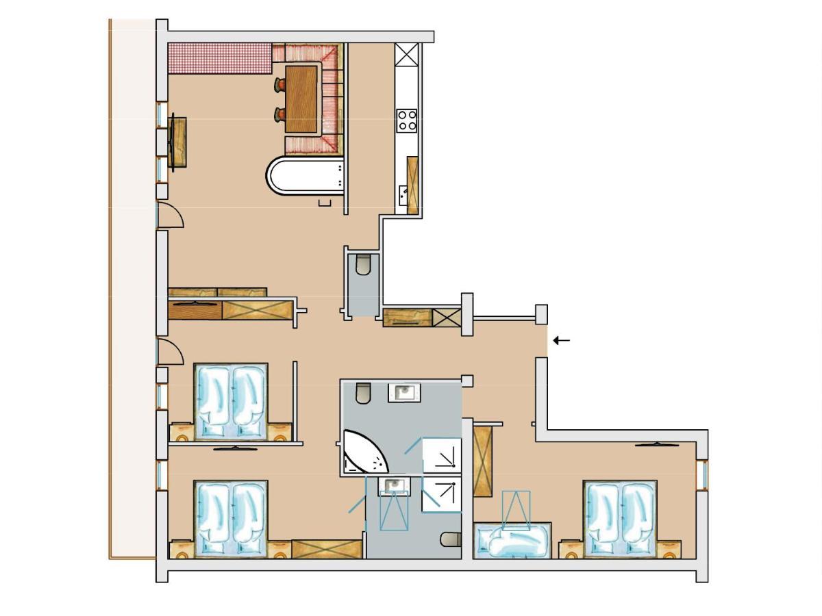 Appartementhaus Sonnenschein Mayrhofen Værelse billede